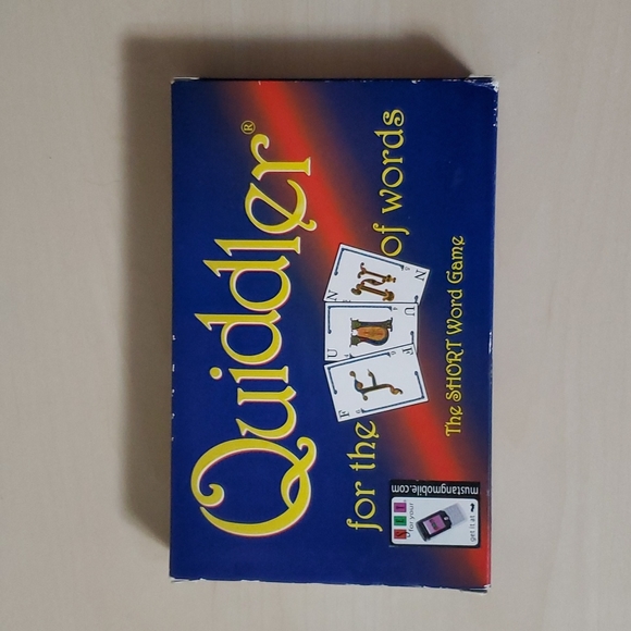 3/$20 Quiddler Card Game, Vintage 1998 - Picture 1 of 6